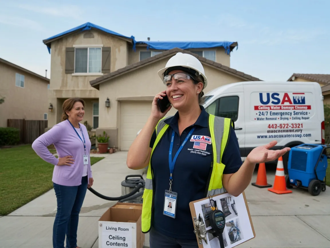 Ceiling Water Damage Restoration Marenisco, MI FAQs